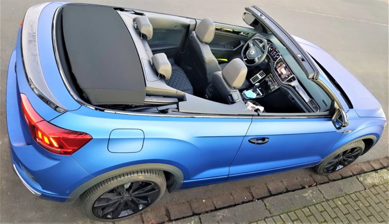 VW T-ROC Cabriolet R-LINE 1,5 TSI DSG – Der rockt den Sommer